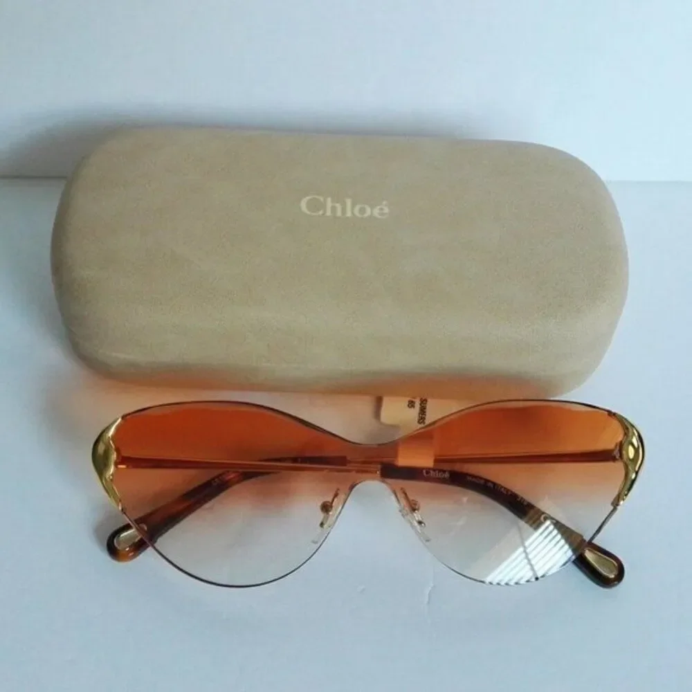 Chloe ́‎ Curtis Cat Eye Shield Sunglasses